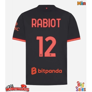 AC Milan Adrien Rabiot #12 Replica Third Stadium Shirt 2026-27 Short Sleeve